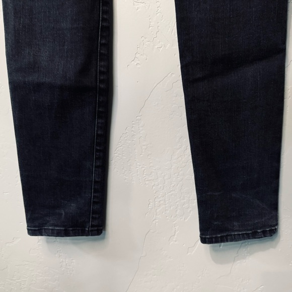 Gloria Vanderbilt Black Wash Jeans Curvy Dark Stretch Denim SZ 6 - Picture 6 of 13